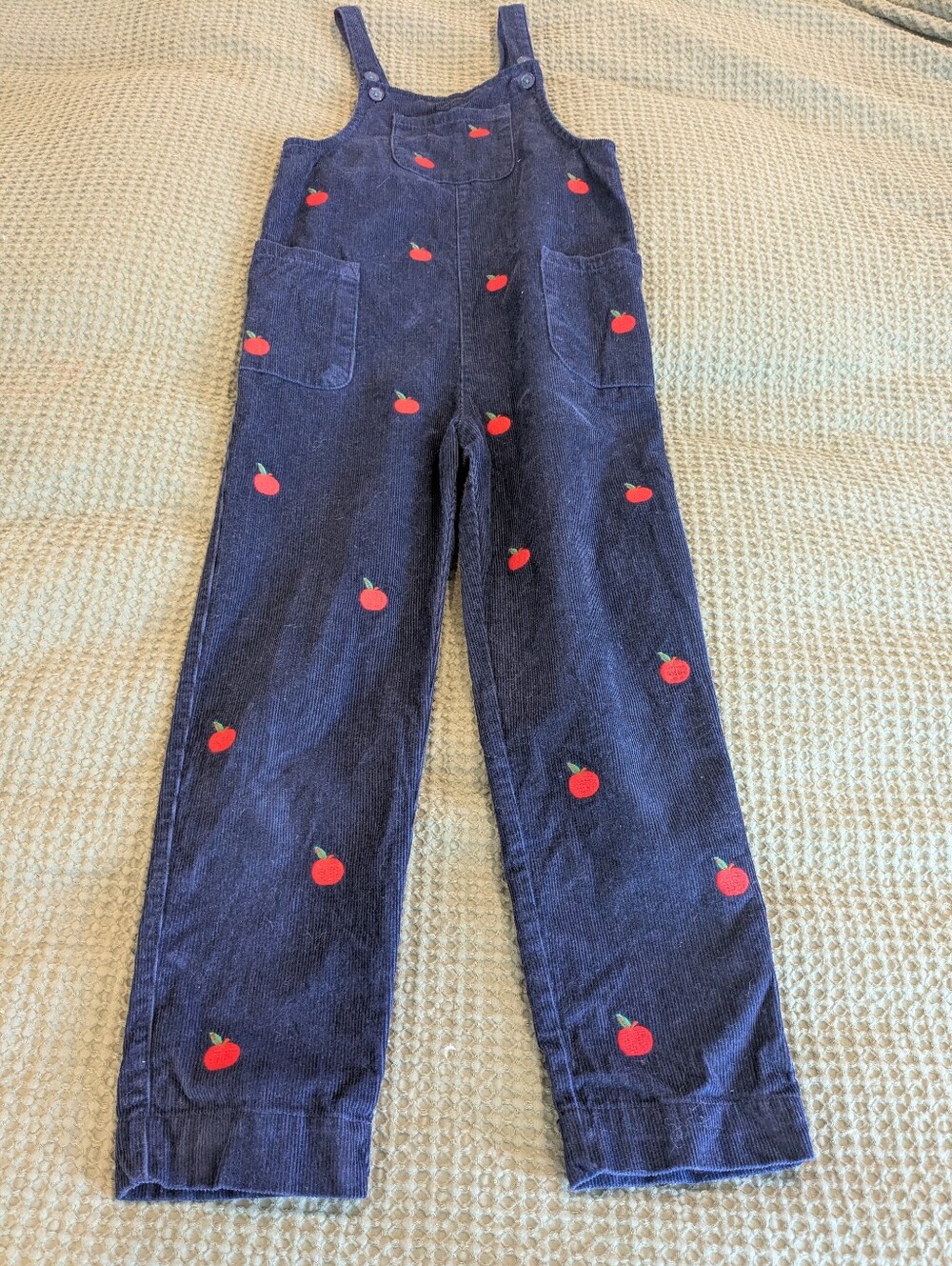 Mini Boden. Corduroy Jumpsuit. Size 6-7.